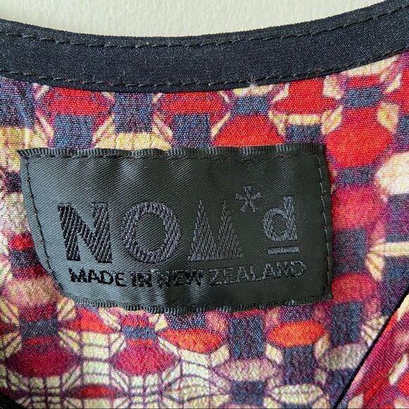 Nomad -made In New Zealand Mixed Print Mini Dress - Picture 7 of 8